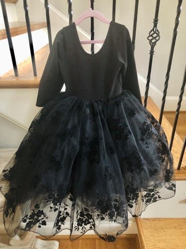 Pleiades Designs Size 9 Black Tulle dress EUC $150