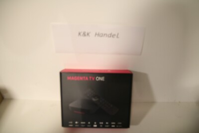 Telekom MagentaTV One Schwarz Android 4K Ultra HD Fernsehen HDMI Wi-Fi Streaming