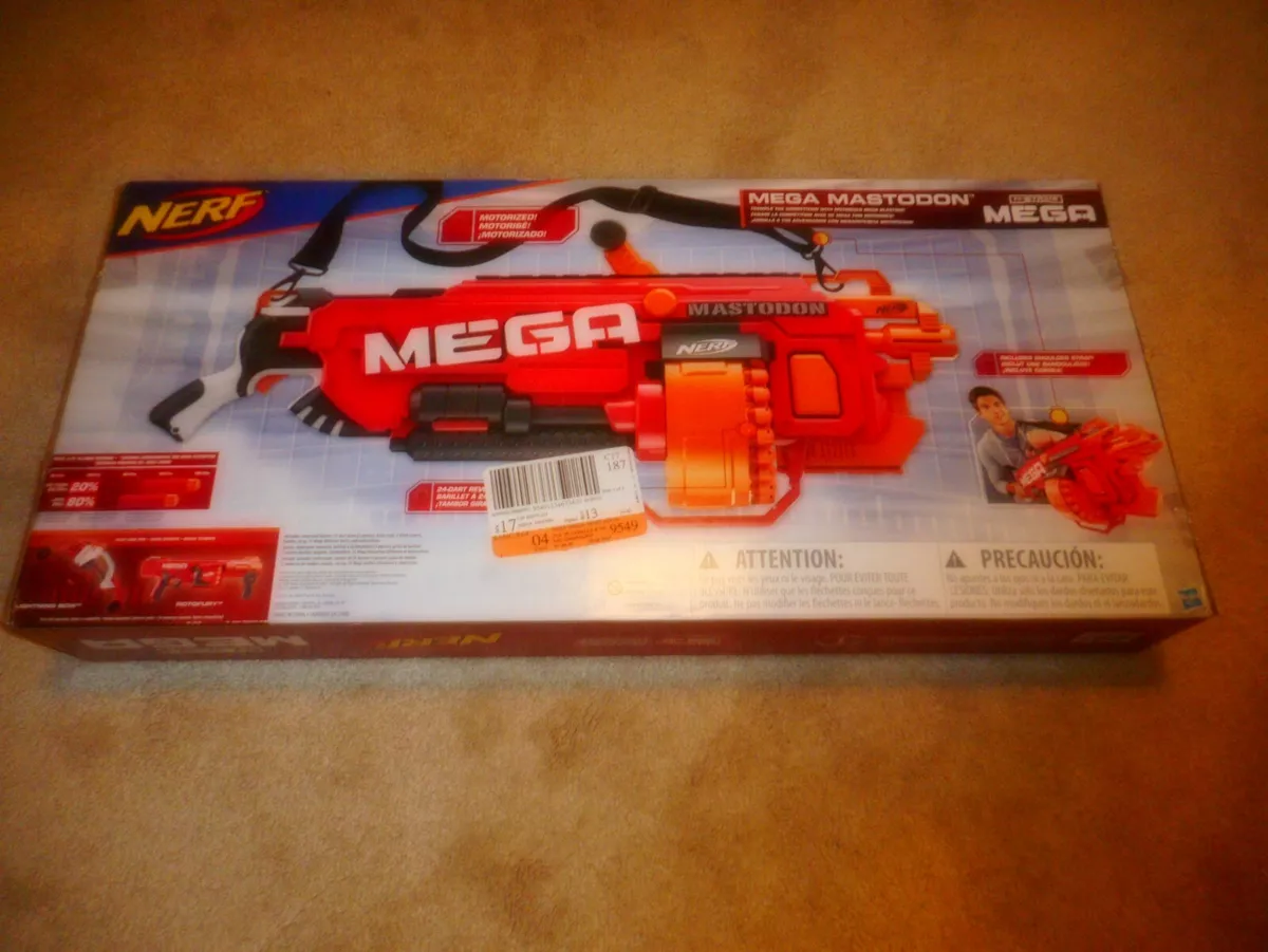 Nerf mega mastodon cheap toys r us