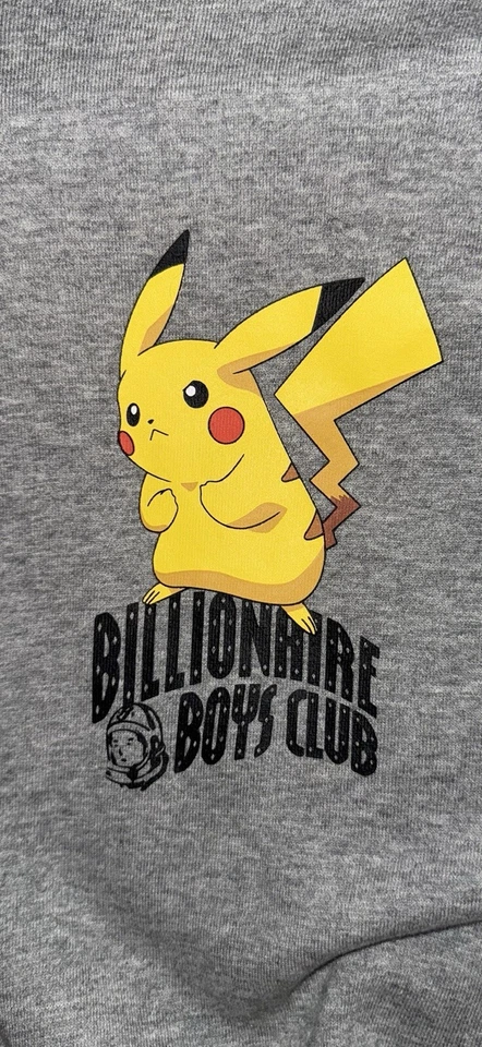 Billionaire Boys Club x Pokemon Pikachu Starfield Hoodie Size L Lightly Used - Image 3 of 4