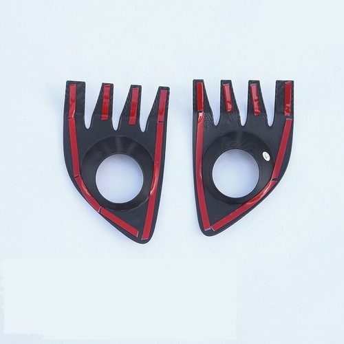 Pair Of Front Fog Light Cover Trim For Toyota Corolla Cross 2020 2021 2022 - Foto 2 di 6