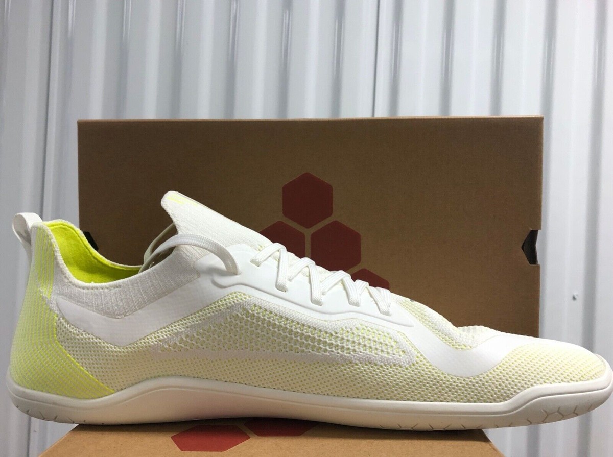 Vivobarefoot Primus Lite Uomo - Bianco Bright White - Scarpe Sneaker EU 44 (US 11)