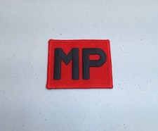 US Military Issue Red  Black Military Police MP Uniform Patch
