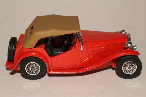 MATCHBOX MODELS OF YESTERYEAR #Y-8 1945 MG-TC - BOXED - Picture 8 of 11