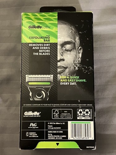 Gillette Labs With Exfoliating Bar Cartridge Razor - Picture 2 of 3