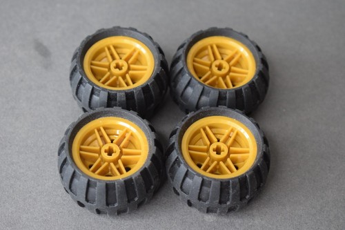 Lego 56145 Wheel 55978 61481 55976 44309 15413 Tire Select Colour Pack of 4 - Picture 7 of 30