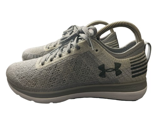 Under Armour Threadborne Fortis Running Sneakers Size 7.5 Gray - 第 1/10 張圖片