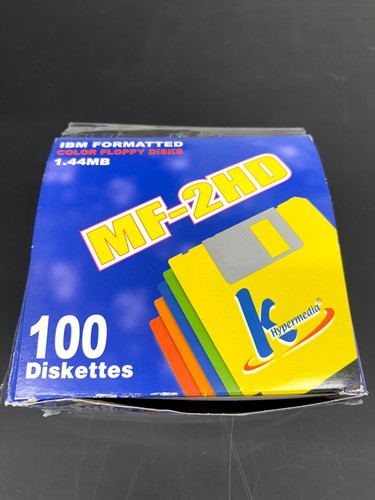 Disquete 50 KHypermedia MF-2HD 3,5" Color Formateado IBM CAJA ABIERTA - Imagen 5 de 6