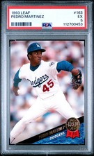 1993 LEAF #163 PEDRO MARTINEZ PSA 5