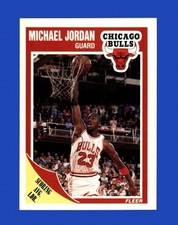 1989-90 Fleer Set-Break # 21 Michael Jordan NM-MT OR BETTER *GMCARDS*