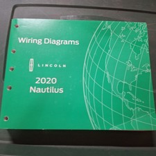 2020 Lincoln Nautilus Wiring Diagram Electrical Schematic FCS-21570-20 OEM