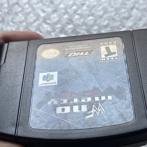WWF No Mercy Nintendo 64 N64 Limpio Probado Lucha Súper Raro Variante EE. UU.-1 - Imagen 5 de 10