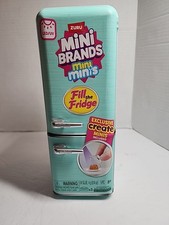 ZURU Mini Brands Fill the Fridge Playset, 5 MINIS SEALED- NEW 