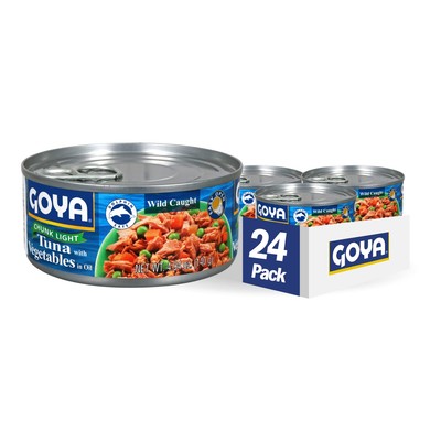 Chunk Light Tuna with Vegetables, Wild Caught, 4.94 oz, 24 Packtt