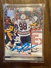 2023-24 The Cup Signature Renditions Connor Bedard Rookie Auto Debut Oct. 10