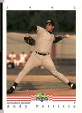 1992 Classic Best #286 Andy Pettitte