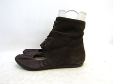 OTBT Womens Size 9 M Brown Leather Zip Ankle ...