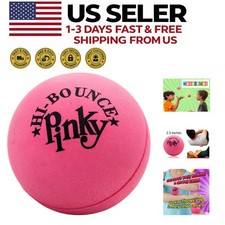 Hi-Bounce Pinky Ball: Durable 2.5-Inch Bouncy Toy for Kids and Pets - Perfect...