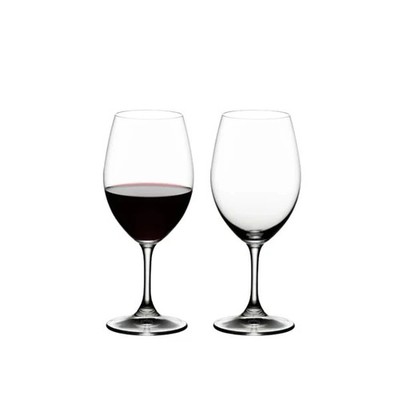 RIEDEL OUVERTURE 6408/00 Red Wine Glasses 12.35 oz Capacity Clear Pack of 2 New