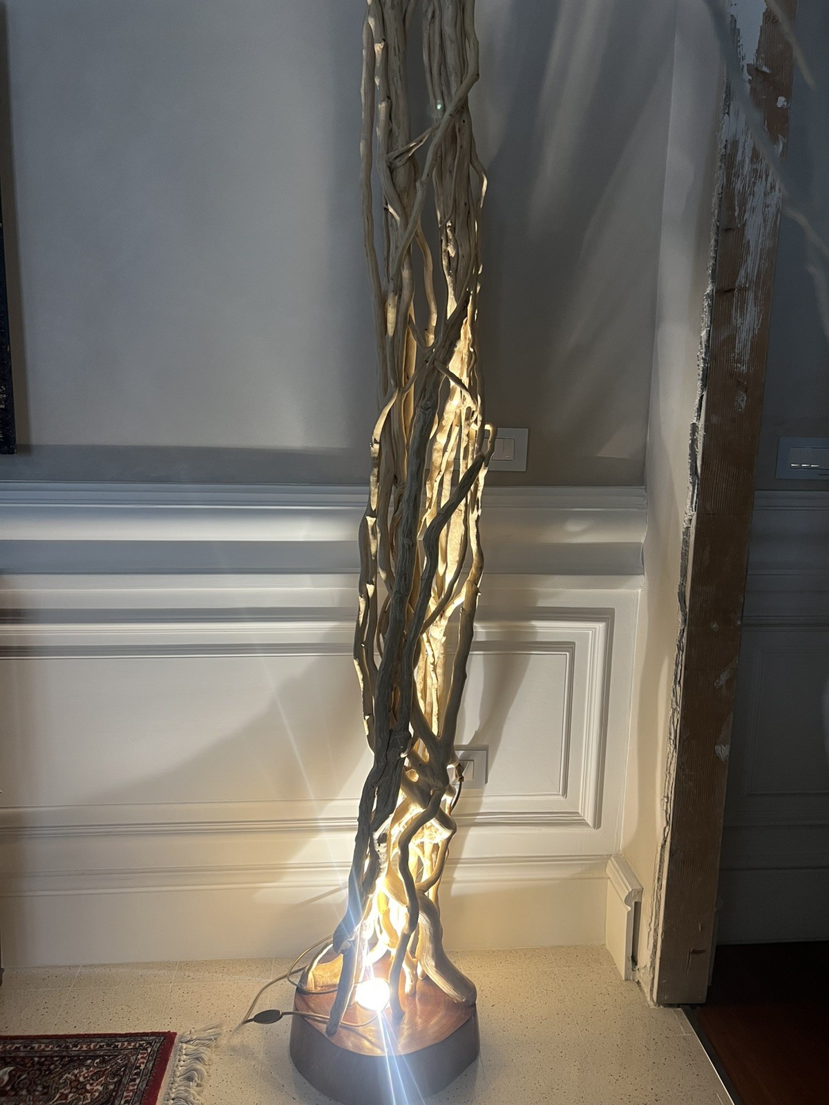 piantana lampada da terra led foto 4