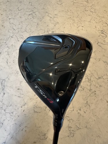 Driver Titleist TSR4 9° - Shaft Project X HZRDUS Black 4G 60, Extra Raide, Pour Gaucher, Très Bon état Reconditionné