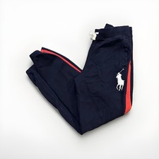 Polo Ralph Lauren Sweatpants Youth Large 14-16 Blue Red Big Pony Casual