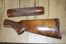Remington 870 Wingmaster 12 ga Factory Stock Set w/ Stock Bolt Forearm / Forend