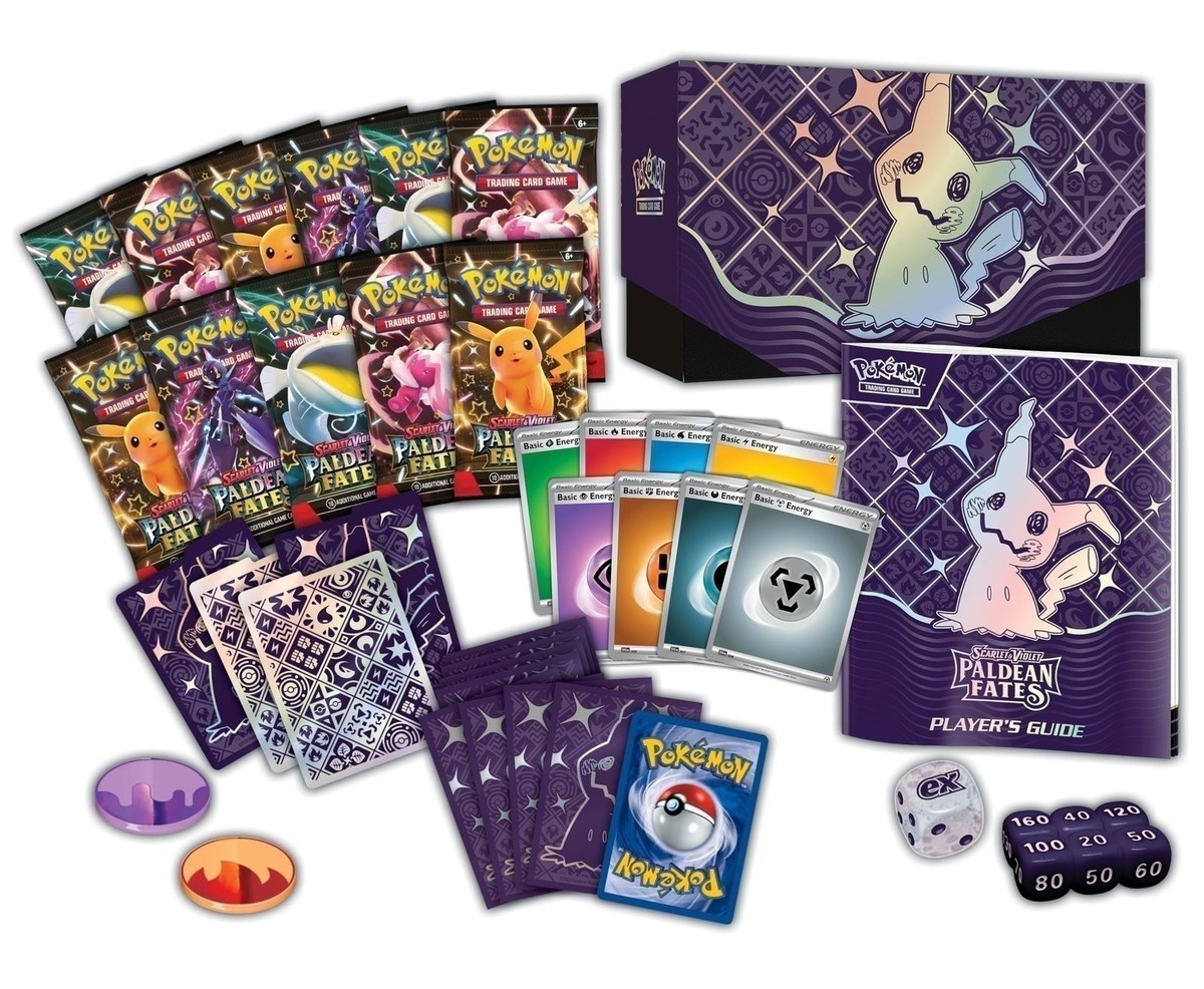 paldean fates booster box ebay POKEMON TCG! 12x SV PACK SEALED BRAND NEW VioletPaldean Fates expansion! Pokemon Scarlet & Violet Paldean
