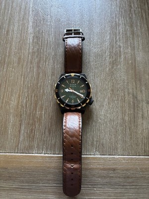 CCCP Aurora Herrenuhr  Automatik SKU CP-7041-4 Russisch Armbanduhr Leder