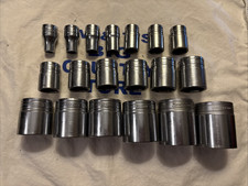 Snap-on Tools 12 Drive 19pc 6pt Sae Shallow Chrome Socket Set 381-12