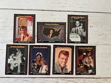 Lot of 7 American Bandstand Trivia Collector Cards (1993)