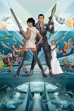 Archer Adult Spy Animated Series Poster print 11"x17" home decor