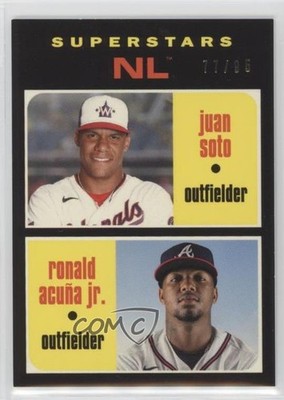 2021 Transcendent Collection VIP Party 77/95 Juan Soto Ronald Acuna Jr 0d08