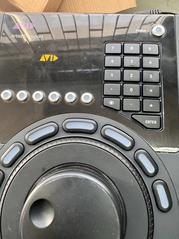 Avid Artist Transport Digital Control Surface Fair Condition *642 - Image 3 of 3