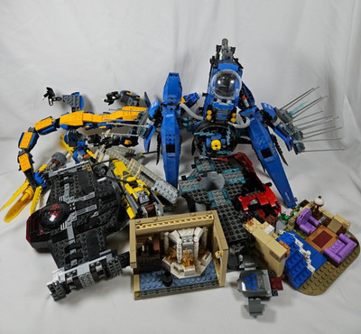 Lot Of 12 Lbs Lego Bricks Parts Pounds Set Legos Star Wars Harry Potter Ninjago