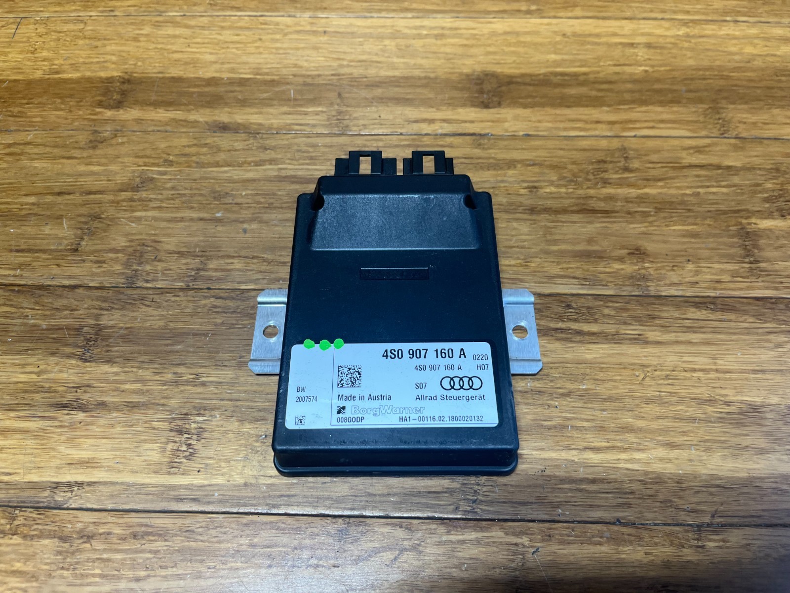 2016-2024 Audi R8 4S 5.2L AWD Control Module Unit 40K Miles 4S0907160A OEM