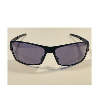 Oakley/ Spike Metall Sonnenbrille Vollrand Schwarz Grau Gläser