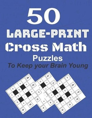 M Koundi 50-Large-Print Cross Math Puzzles to keep you (Taschenbuch) (US IMPORT)