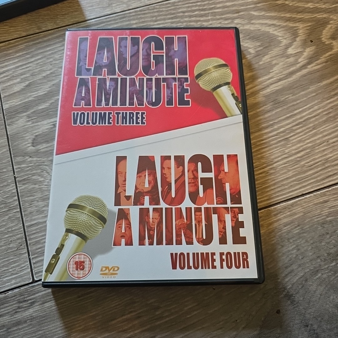 LAUGH A MINUTE VOL 3 & 4, 96 MINS OF COMEDY & LAUGHS DUNCAN NORVELLE MICK MILLER