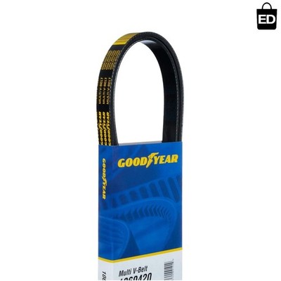 Durable 79.5 Inch Serpentine Belt - 6-Rib Rubber for Optimal Engine Efficiency