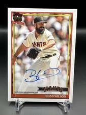 Brian Wilson Giants Throwback Auto - 2026 Topps Series 1