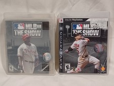 Playstation 3 (PS3) MLB Game Bundle -MLB The Show 08 & MLB The Show 09 w/manuals
