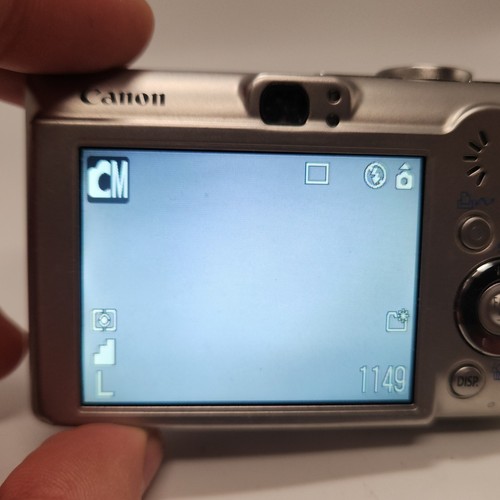 Canon Digital Camera IXUS 60 6.0MP Silver Tested - Bild 5 von 11