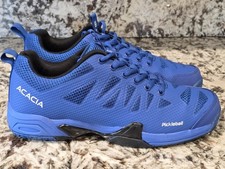 Acacia ProShot Pickleball Shoes Royal Blue Black Mens 8.5 Womens 9.5 33-385 Nice