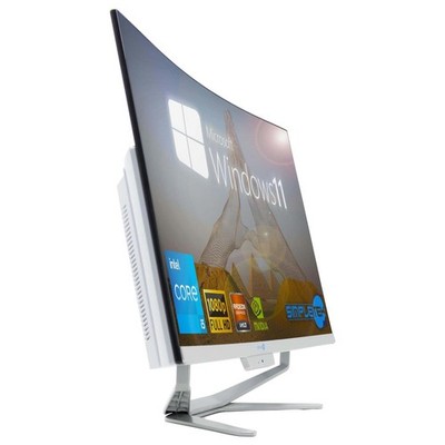 ALL IN ONE I5 27'' Gebogen Win 11 Ram 16GB SSD 960GB GPU RX 550 PC Editing Gaming