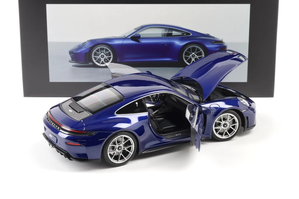 1:18 Norev Porsche 911 992.2 GT3 Touring Package Blu Enzian WAP DEALER - Immagine 4 di 4