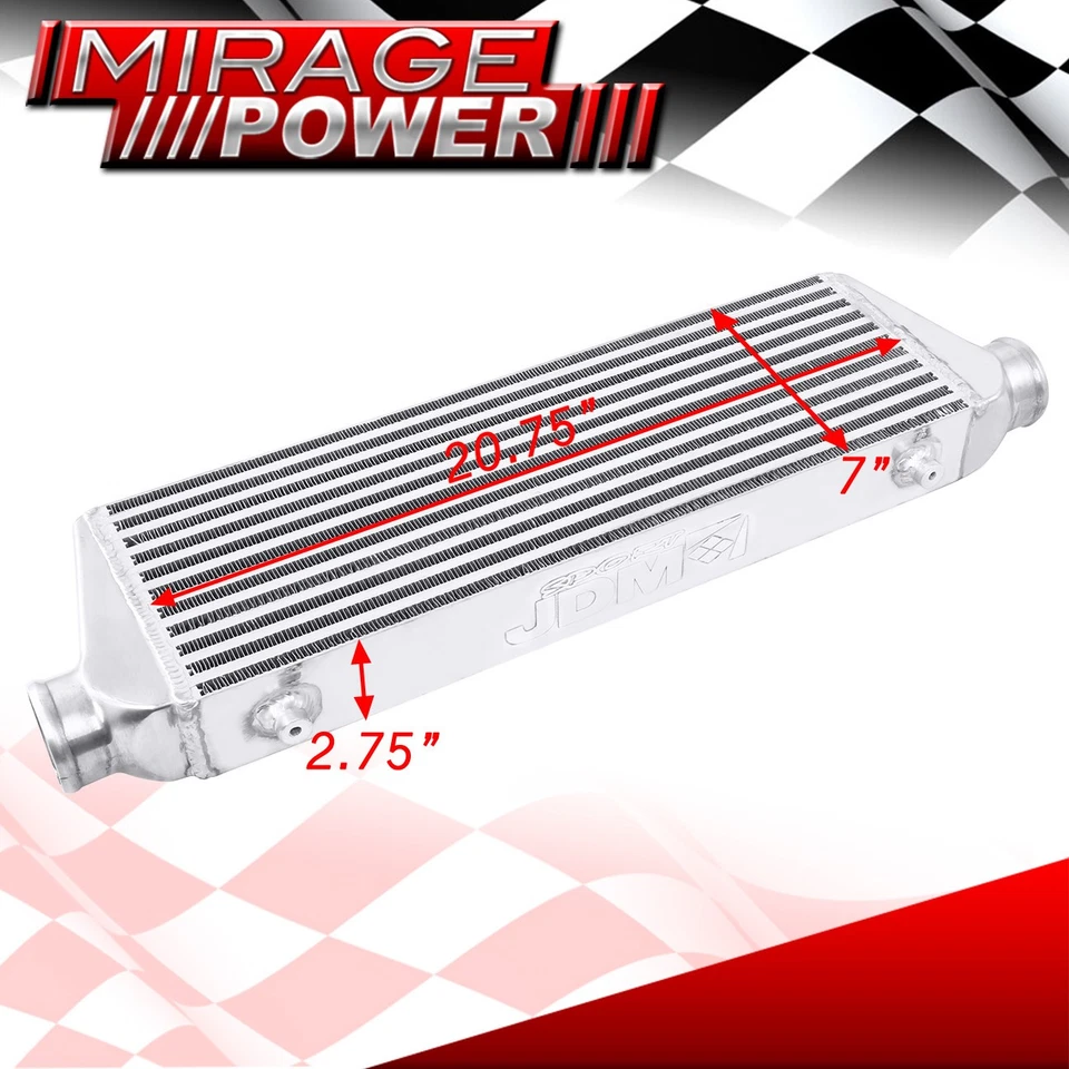 Bar And Plate Heavy Duty Turbo Intercooler For Mazda 3 6 Miata MX5 Protege 5 RX8 Foto 4 de 4