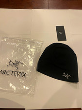 Arc'teryx Black Rho toque Beanie skull cap One Size Unisex Adult