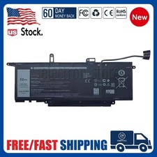 Battery for Latitude 7400 2-in-1 E7260 E7270 7260 2K0CK GJD1V TYPE NF2MW 52Wh