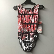 GK Elite GKids Girls Spider-Man Daredevil Gymnastics Leotard Size CL Large 